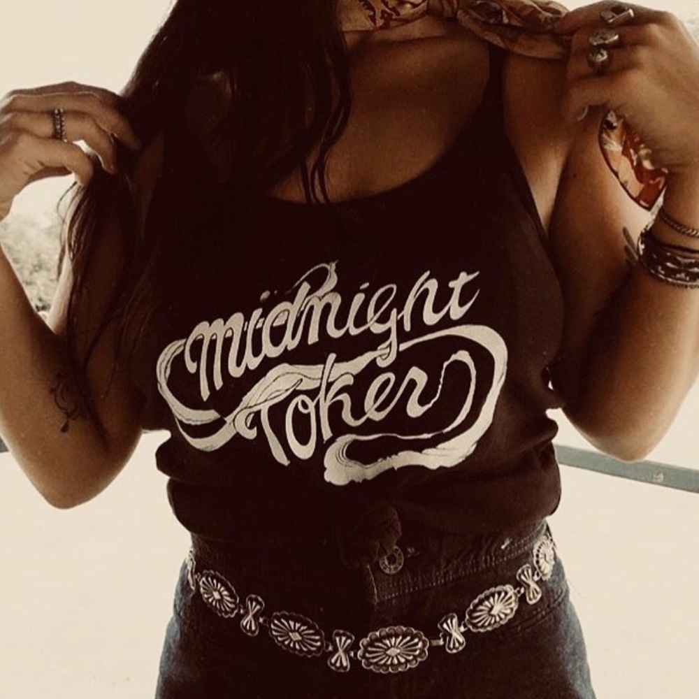 Bandit Brand Midnight Toker Sissy Tank Top - Black